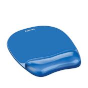 Fellowes Maus- und Handgelenkpolster Gel CRYSTAL Blau