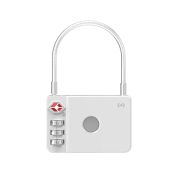 MiLi MiLock Gepäckvorhängeschloss Weiß