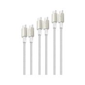 4smarts USB-C auf USB-C Kabel PremiumCord 60W 3er Set 0,5M+1,5M+3M