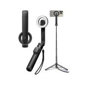 Spigen Magsafe Bluetooth Selfie Stick Stativ Schwarz
