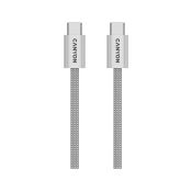 CANYON OnWire Kabel 60MG C-C 60W Geflochtener Magnet 1m Grau
