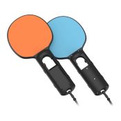 Joy-Con TENNIS SET Grip für NS/NS2 Inferno Orange&Hydro
