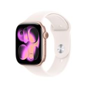 Apple Watch 11 46/Rosa Aluminium/Rosa Armband S/M GPS