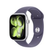 Apple Watch 11 42/Silber Aluminium/Lila Armband S/M 5G