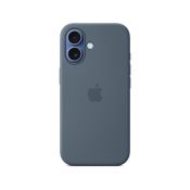 Apple Silikon Smartphone-Hülle z MagSafe für iPhone 17 marineblau