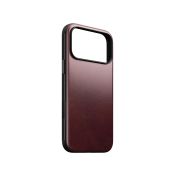 Nomad Modern Leather Case für iPhone 17 Pro Max MagSafe burgund