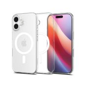 Spigen Liquid Crystal Mag Magsafe für Iphone 17 Clear/White
