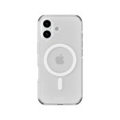 Holdit MagSafe Case iPhone 17 White/Transparent