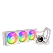 KRUX HydroGlance 360 ARGB LCD White 3x120mm