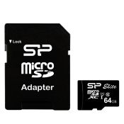 Silicon Power 64GB Elite R85 microSDXC Kit Flash-Speicherkarte