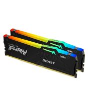 Kingston FURY 16 GB 6000 MT/s DDR5 CL30 DIMM (2er-Set) FURY Beast Black RGB