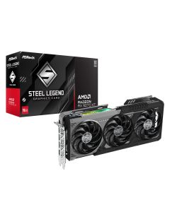 ASRock Radeon RX 9070 XT Steel Legend Dark 16 GB GDDR6