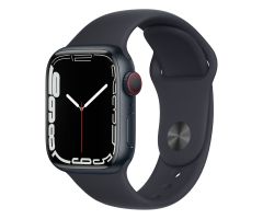 Apple Watch Series 7 LTE 41 mm Aluminiumgehäuse Sportarmband mitte