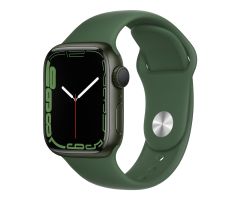 Apple Watch Series 7 GPS 41 mm Aluminiumgehäuse grün Sportarmband