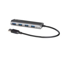 i-tec USB 3.0 Metall-Ladehub 4x USB 3.0 28 cm mit Netzteil 1,2 m