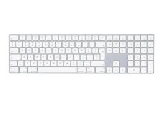 Apple Magische Tastatur mit weißem Zahlenfeld