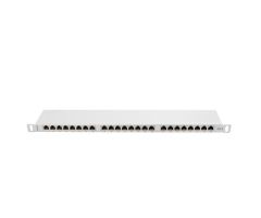 Lanberg Patchpanel 24p 19" 0,5U FTP 6 Regal (grau)
