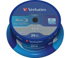 Verbatim BluRay 6x 25GB DataLife Cake 25 Stk