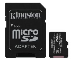 Kingston Canvas Select Plus 256GB microSDXC 100MB/s V30 A1