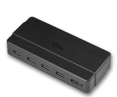 i-tec USB 3.0 Lade-HUB 7x USB 3.0 2xUSB Schnellladung BC 1.2