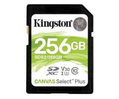 Kingston 256GB Canvas Select Plus Lesegeschwindigkeit 100MB/s