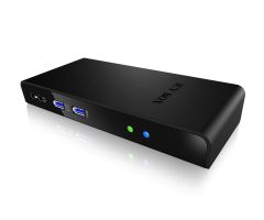 ICY BOX USB - USB, HDMI, RJ-45, DVI