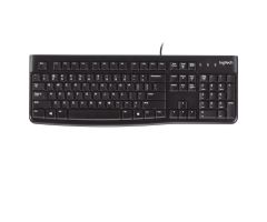 Logitech K120 Tastatur schwarz USB
