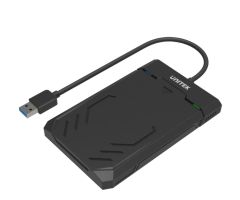 Unitek Gehäuse für 2,5-Zoll-Laufwerk (USB 3.1, UASP, 6G)