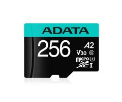ADATA 256GB microSDXC Premier Pro 100MB/s U3 V30S A2