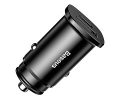 Baseus Autoladegerät QC 4.0, PD 30W (schwarz)