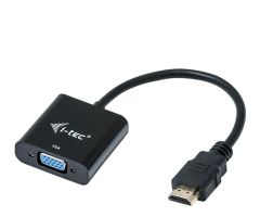 i-tec HDMI-VGA-Kabel FULL HD 60 Hz Audio 15 cm Adapter