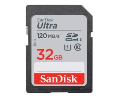 SanDisk 32GB SDHC Ultra C10 UHS-I