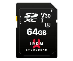 GOODRAM 64GB SDXC IRDM 100MB/s UHS-I U3 V30