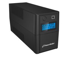 Power Walker LINE-INTERAKTIV (850VA/480W, 2x Schuko, LCD, AVR)