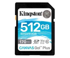 Kingston 512GB Canvas Go! Plus 170MB/90MB (Lesegeschwindigkeit/Schrei