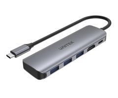 Unitek USB-C-HUB – 3x USB 3.1, HDMI, PD 100 W