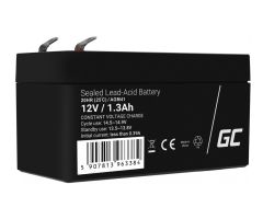 Green Cell AGM-Batterie 12V 1,3Ah