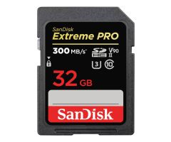 SanDisk SANDISK 32GB SDHC Extreme Pro 300MB/s UHS-II V90
