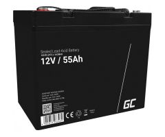 Green Cell AGM-Batterie 12V 55Ah