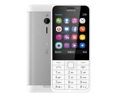 Nokia 230 Dual SIM biały-srebrny