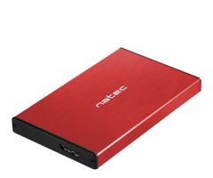 Natec RHINO GO SATA 2,5" USB 3.0 Rot