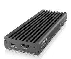 ICY BOX USB-C (3.1 Gen 2, NVMe, SATA M.2) Gehäuse