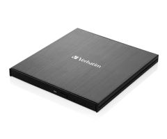 Verbatim Externer Slimline BLU-RAY X4 USB-C 3.1