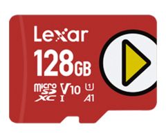 Lexar 128GB microSDXC PLAY A1 V10 U1