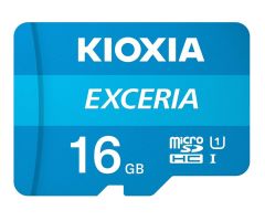 KIOXIA 16GB microSDHC Exceria 100MB/s C10 UHS-I U1