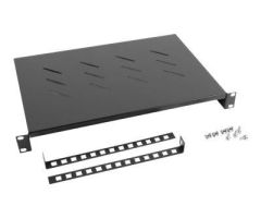 Lanberg Regal für 19"-Schränke 600MM 1HE (schwarz)