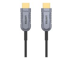 Unitek HDMI 2.1 – HDMI 30 m – optisch 8K@60Hz, 4K@120Hz
