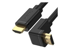 Unitek 90° HDMI 2.0 - HDMI 4K/60Hz 3m abgewinkeltes Kabel