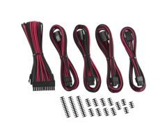 CableMod ModMesh-Kabelverlängerungsset -8+6 Schwarz-Rot