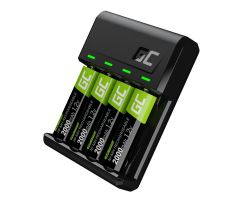 Green Cell VitalCharger + 4x AA 2000mAh Ni-MH